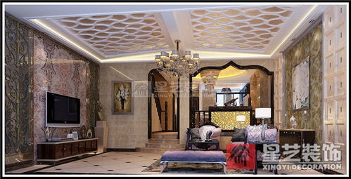 330平歐式豪華別墅裝修效果案例 碧桂園實景與土巴兔設計賞析