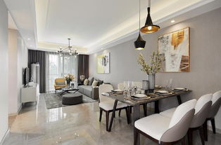 97平北歐極簡二居 亞新樣板間的百平米裝修典范實景賞析