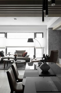 灰度簡約風住宅 以純粹色彩與空間對話的室內設計美學